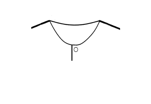 206-Button Front Kente Collar and Cuffs