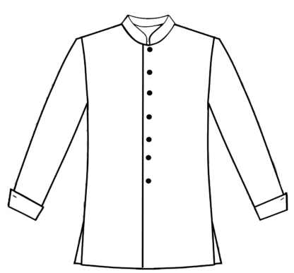203-Solid Button Front - Image 4