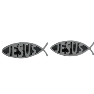 1-Jesus Cuff Links