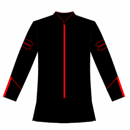 518-Zipper Front with Back Pleat